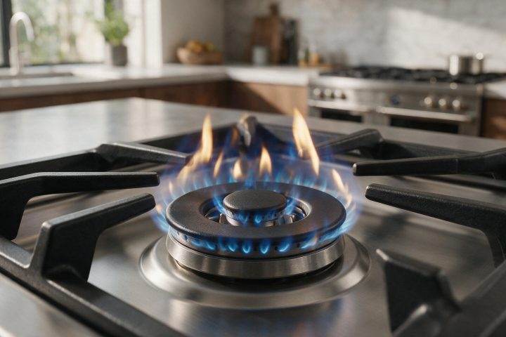 Monogram Rangetop Uneven or Yellow Flame